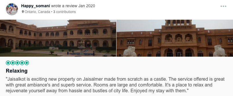 A Review of Jaisalkot Services